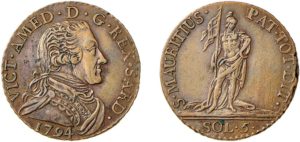 5 soldi VITTORIO AMEDEO III - 1773-1796