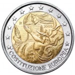 Euro commemorativo Italia 2005