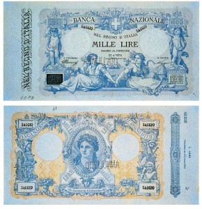 Lire 1.000 del 1930